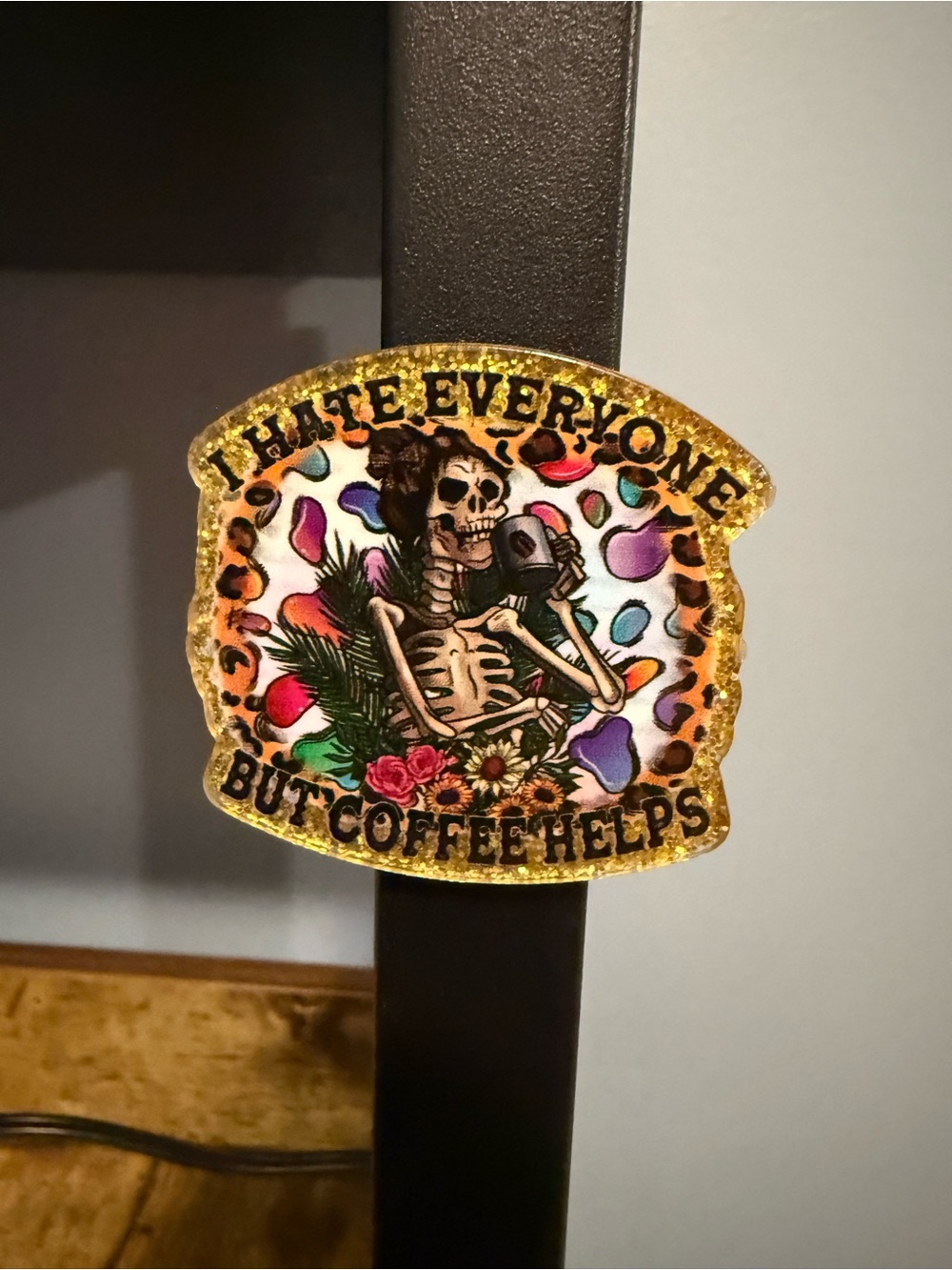 Coffee Helps Acrylic Magnet